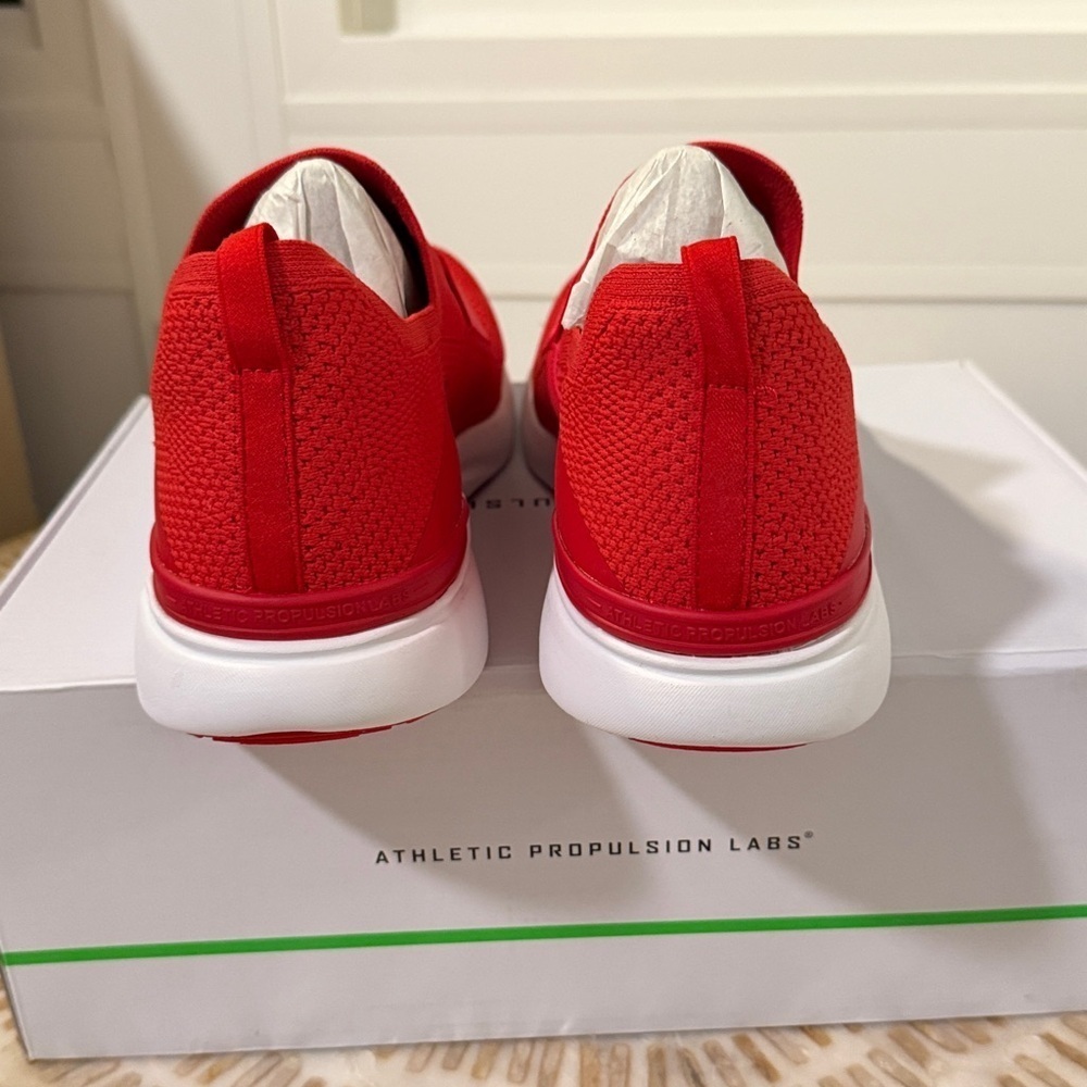 NEW APL MENS TECHLOOM BLISS RED/BlISS Sz 14 - Picture 7 of 8